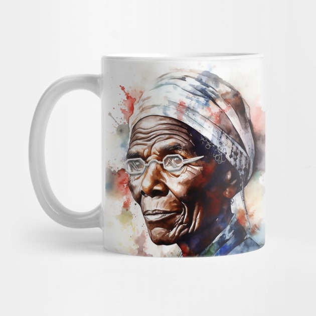 Sojourner Truth Watercolor Portrait for Black History Month by HistoryMakers